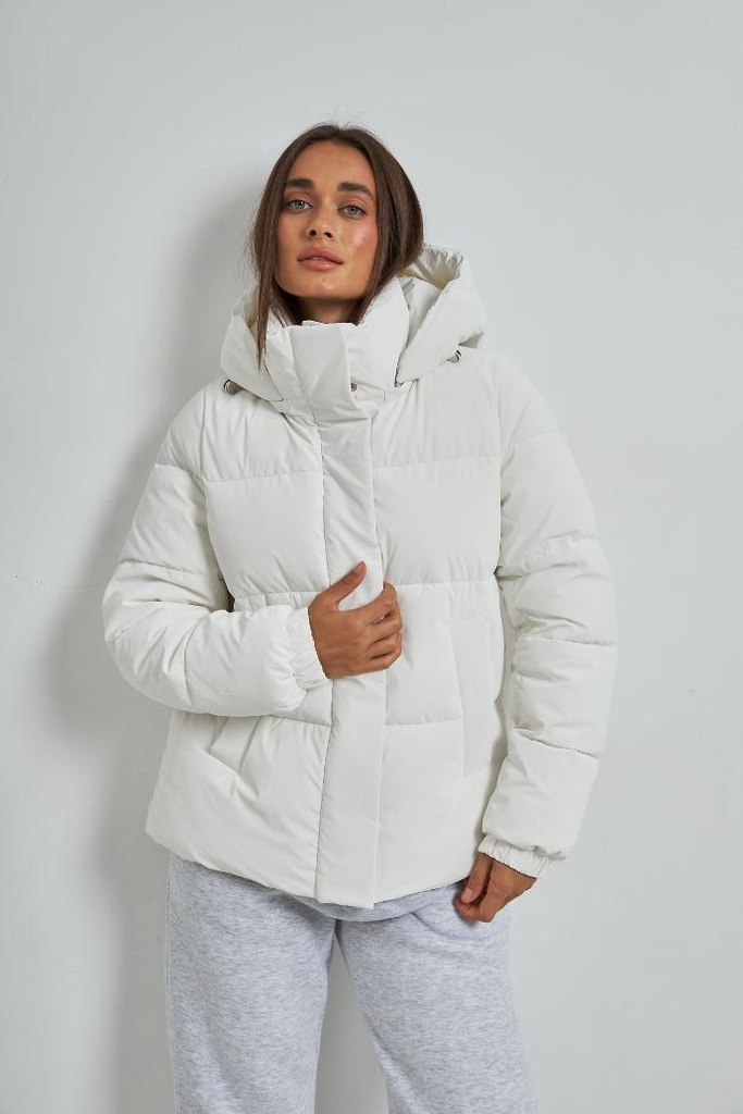 Jacket with detachable hood