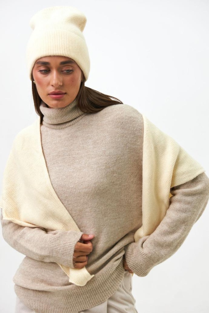 Angora shawl (bactus)