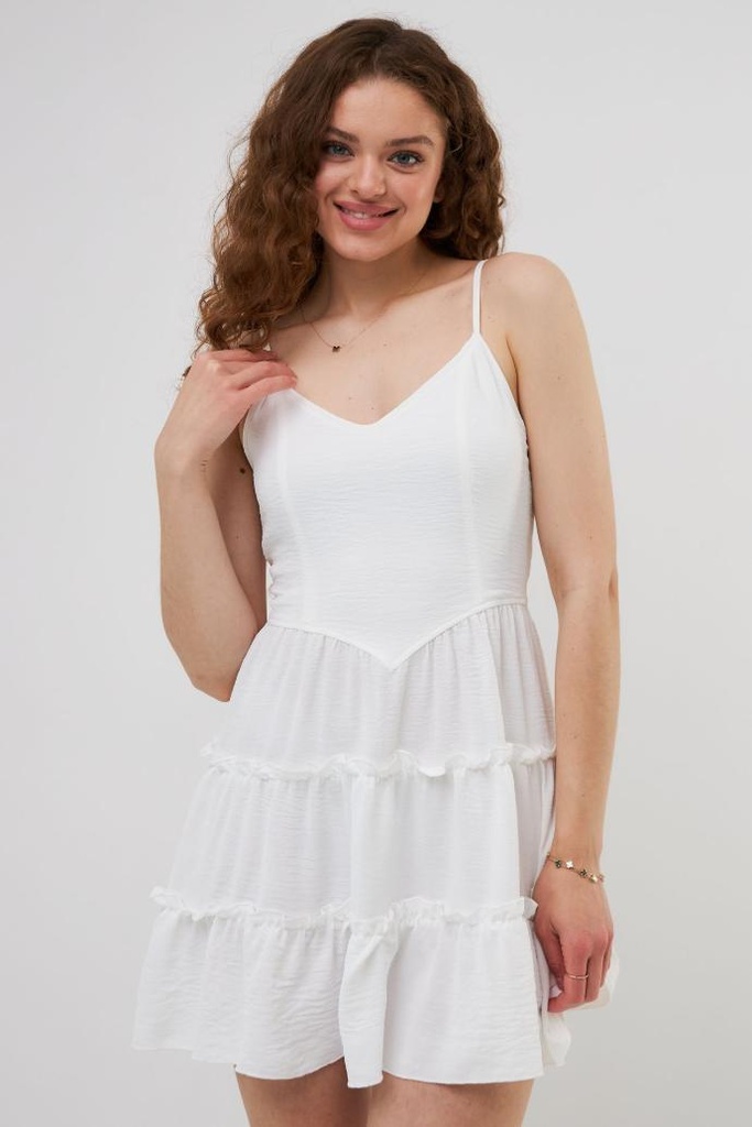 Сарафан з воланами