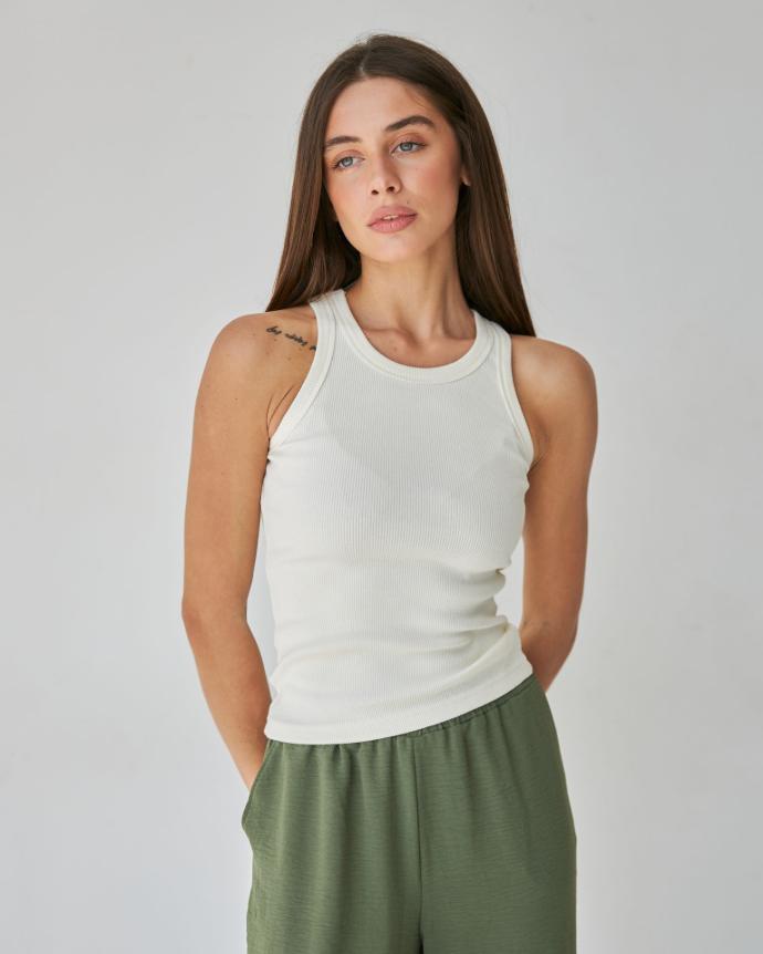 Ribbed tank top