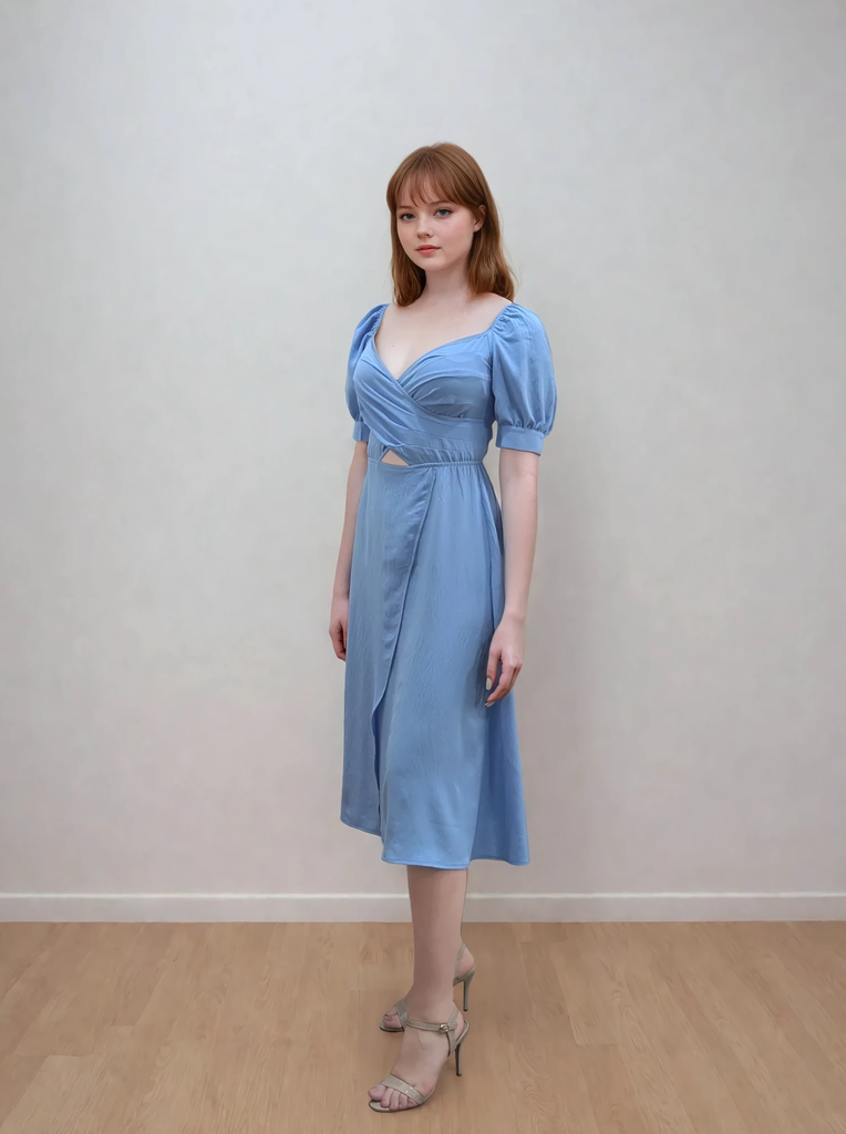 Dress with a bodice