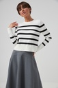 Pulover în dungi