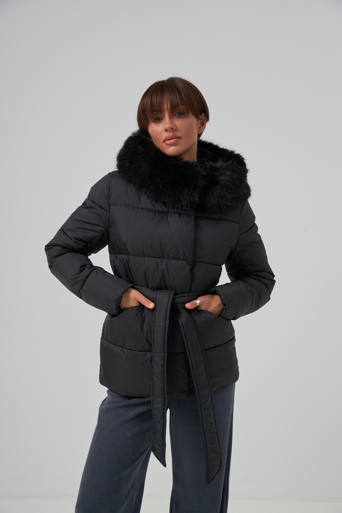 Jacket with fur