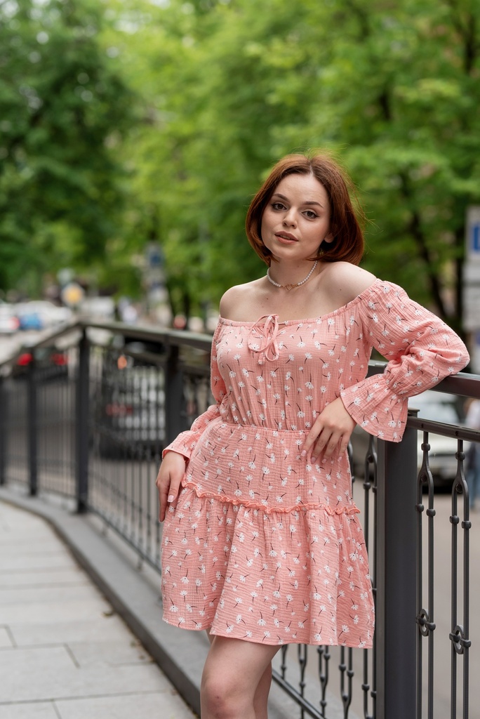 Сукня міні на резинці