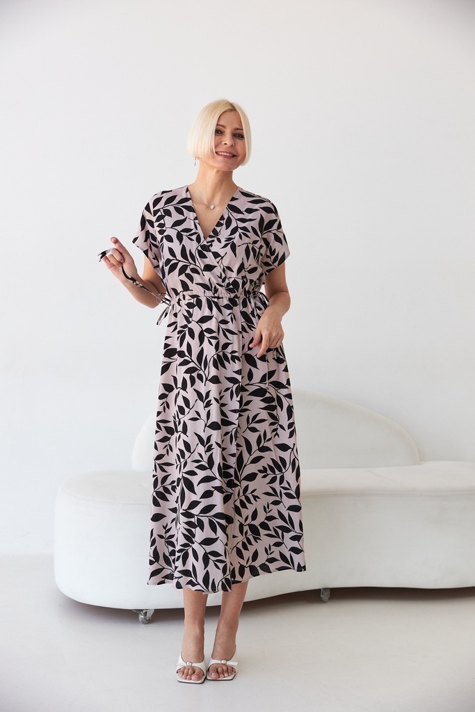 Rochie cu decolteu infasurat