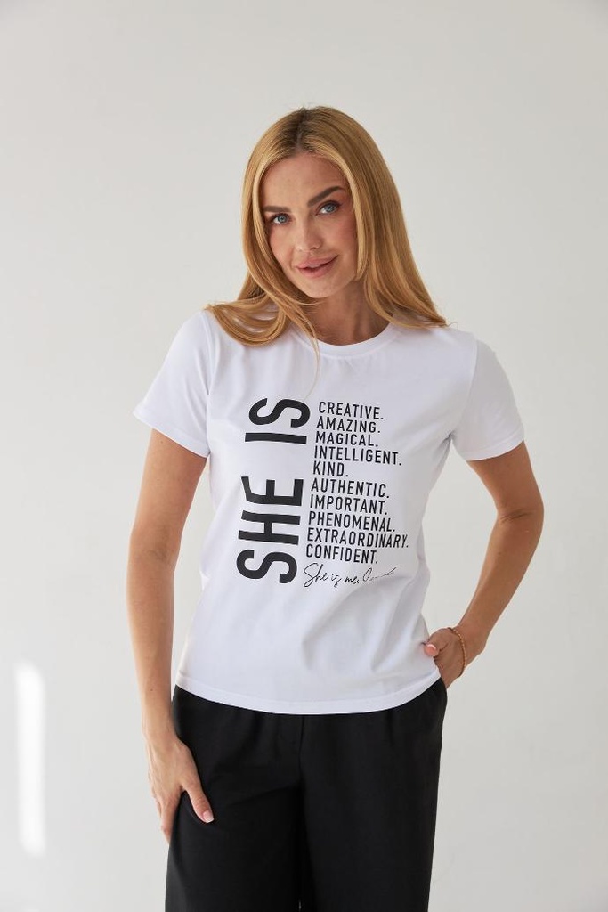 T-shirt based on print