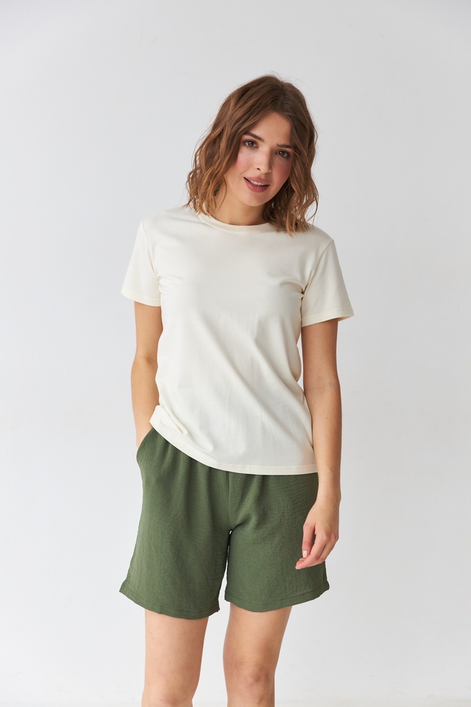 Pantaloni scurți cu elastic in talie