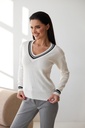 V-neck sweater 