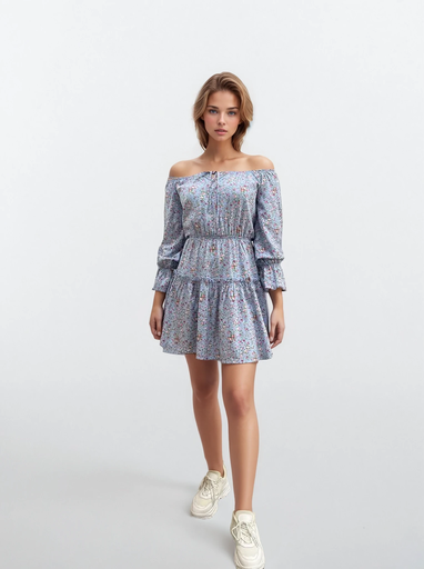 Сукня міні на резинці