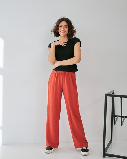 Trousers from american crepe
